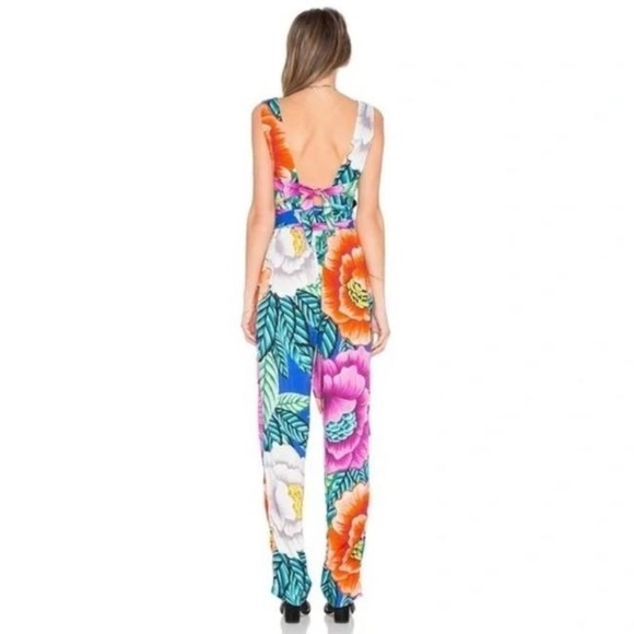 Mara Hoffman Colorful Floral Jumpsuit - Picture 2 of 9